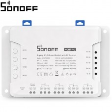 Sonoff 4CHPROR3 - Wi-Fi Smart Switch DIY Four Way 4 Gang & RF Control - 4 Output Channel